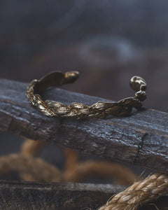 The Bound Bracelet in Brass or Sterling Silver