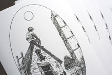 Load image into Gallery viewer, “Umbria” Limited Edition Drawing Print